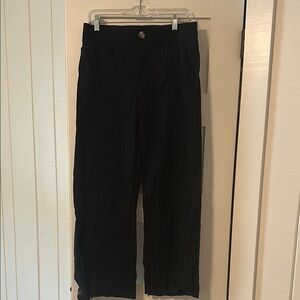 Maeve Colette Cropped Pants-Black